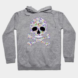 Mosaic Skull and Tile Crossbones Hoodie